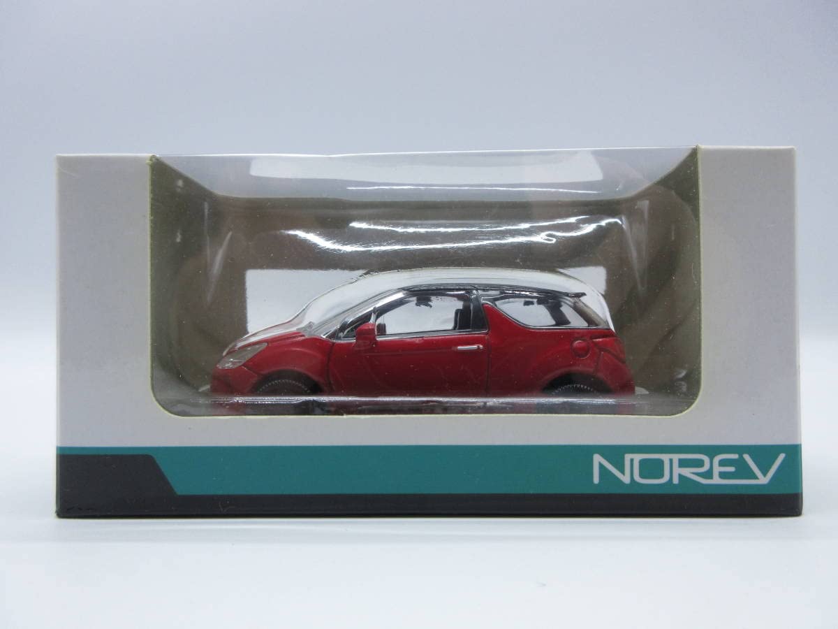 Amazon | 1/64 ノレブ シトロエン DS3 レッド×ブラックルーフ ミニカー 