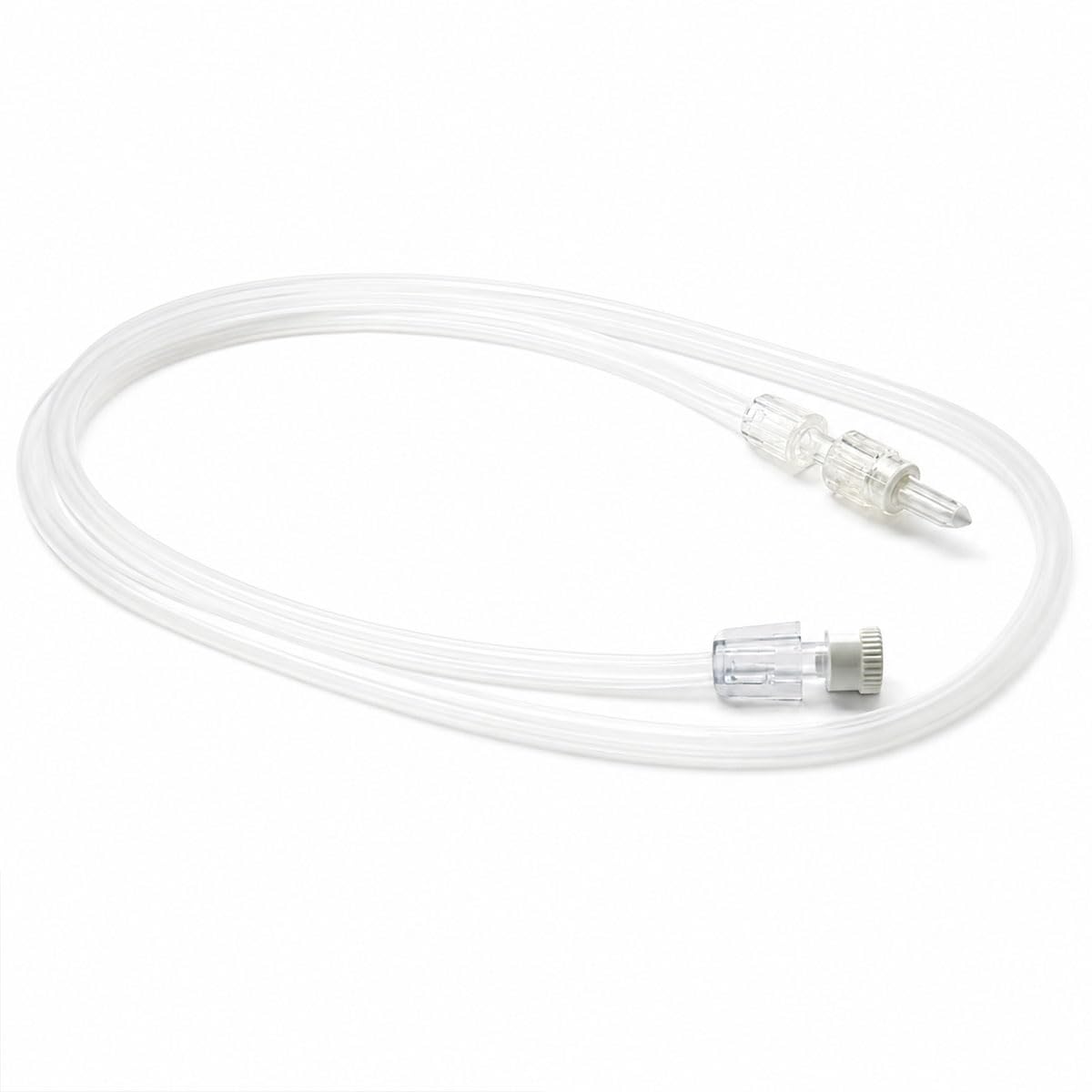 THEVETSTORE Vetsaver Straight Extension Line, 150cm, Sterile, Single Use, for Veterinary Fluid Administration and Infusion Therapy