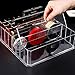 Produktbild Acryl Makeup Organizer Lippenstifthalter Display Rack Case Kosmetik Nagellack Make Up Organizer Große Kapazität Andenkenbox für Frauen