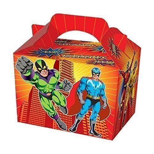 2 x 12 x Super Hero Design Lunch Boxes