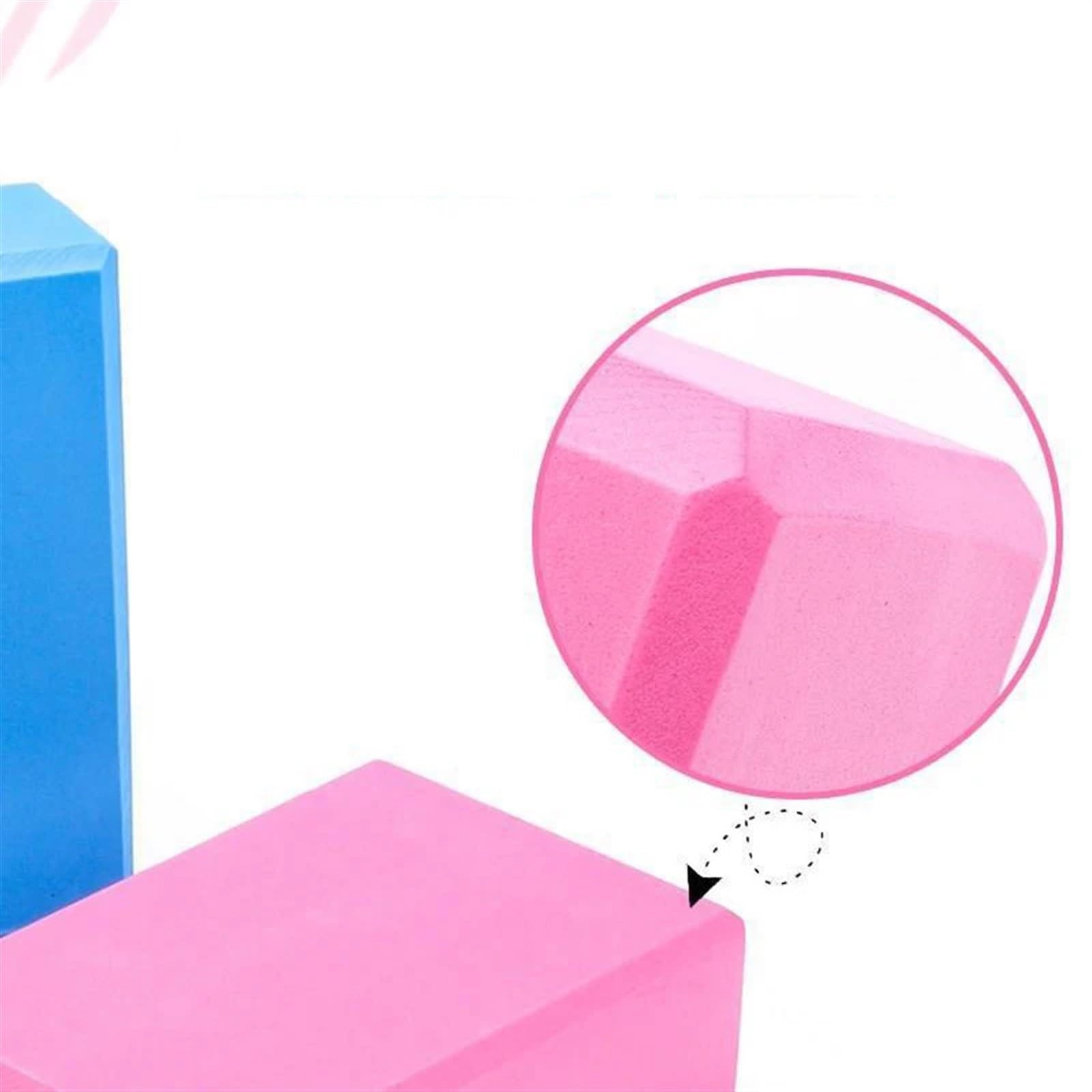 Yoga Block Yoga Building Blocks Cubes Bricks Reinforcement Mats Sports Supplies Exercise Home Equipment Fitness