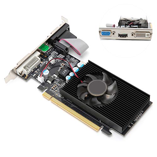 Oumij1 Video Card Graphics Card Desktop Video Card PCI Efficient Computer Accessories 1G 64bit, default - Image 4