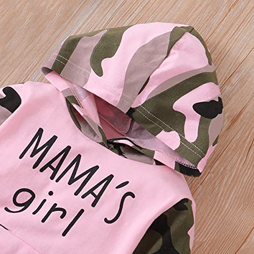 Verve Jelly Kleinkind Kinder Baby Jungen Mädchen Kleidung Langarm Mama's Boy Girl Hoodie Sweatshirt Top + Camouflage Hose Sweatsuit Herbst Outfit Set - Image 4