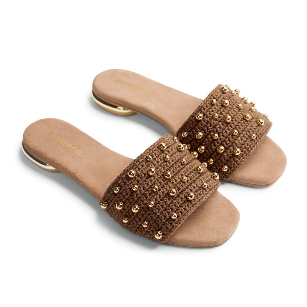 GIOSEPPO Women's Perrinton Open Heel, Brown, 6.5 UK