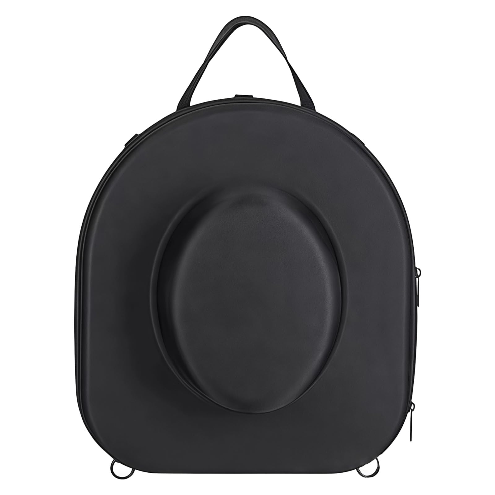 Estuche para sombreros de vaquero para viajes, caja de almacenamiento rígida de EVA, resistente al agua, con correa de hombro ajustable, protección resistente a los impactos para embalaje y