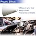FALVFUN 100PCS Disposable Car Engine Oil Funnels, Paper Vehicle Fuel Dispenser for Motor Oil, No Spill Automotive Fluid Gas Change Cone Funnel Accessories, Universal for SUV, Sedan, Truck