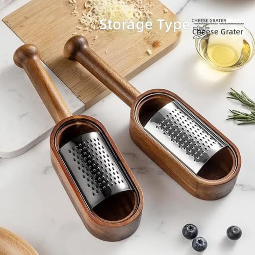 Rallador de Queso de Madera con Contenedor Integrado miniatura 2