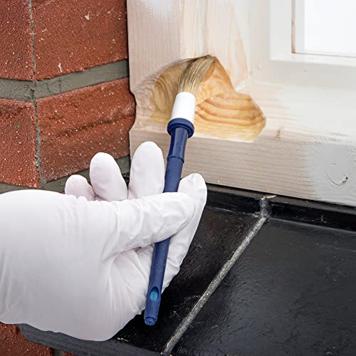 EAZYFIX® - Premium Holzimprägnierung - 2 Komponenten Holzverstärker, Langfristiges Ergebnis, Schnelles und einfaches Mischen, Holz Imprägnierung, Optimale Haftung für Holzspachtelmasse - 13 ml