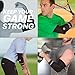 WIMI Sports & Fitness Tennis Elbow Brace & Copper Compression Sleeve (1-Count Each) - Eases Tennis Elbow & Arm Pain + Provides Relief & Support for Sore Muscles & Tendons