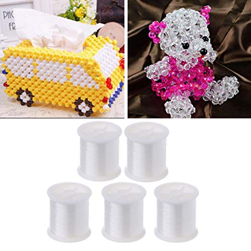 Hilo de coser transparente nylon 100 m miniatura 4