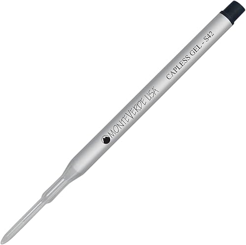 Miniatura 1 de Lanier - Paquete combinado de 1 unidad, repuesto de tinta de gel Monteverde® S42 sin tapa compatible con la mayoría de bolígrafos estilo Sheaffer®,