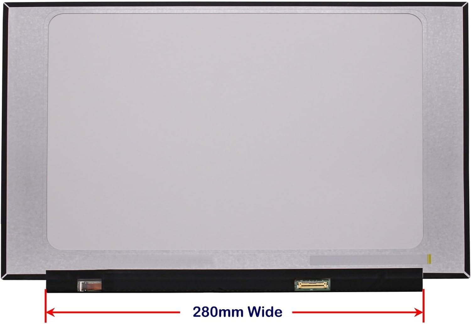 Schermo LED LCD da 15,6" IPS FHD 1080P opaco di ricambio compatibile con N156HCE-EN1 (non touch)