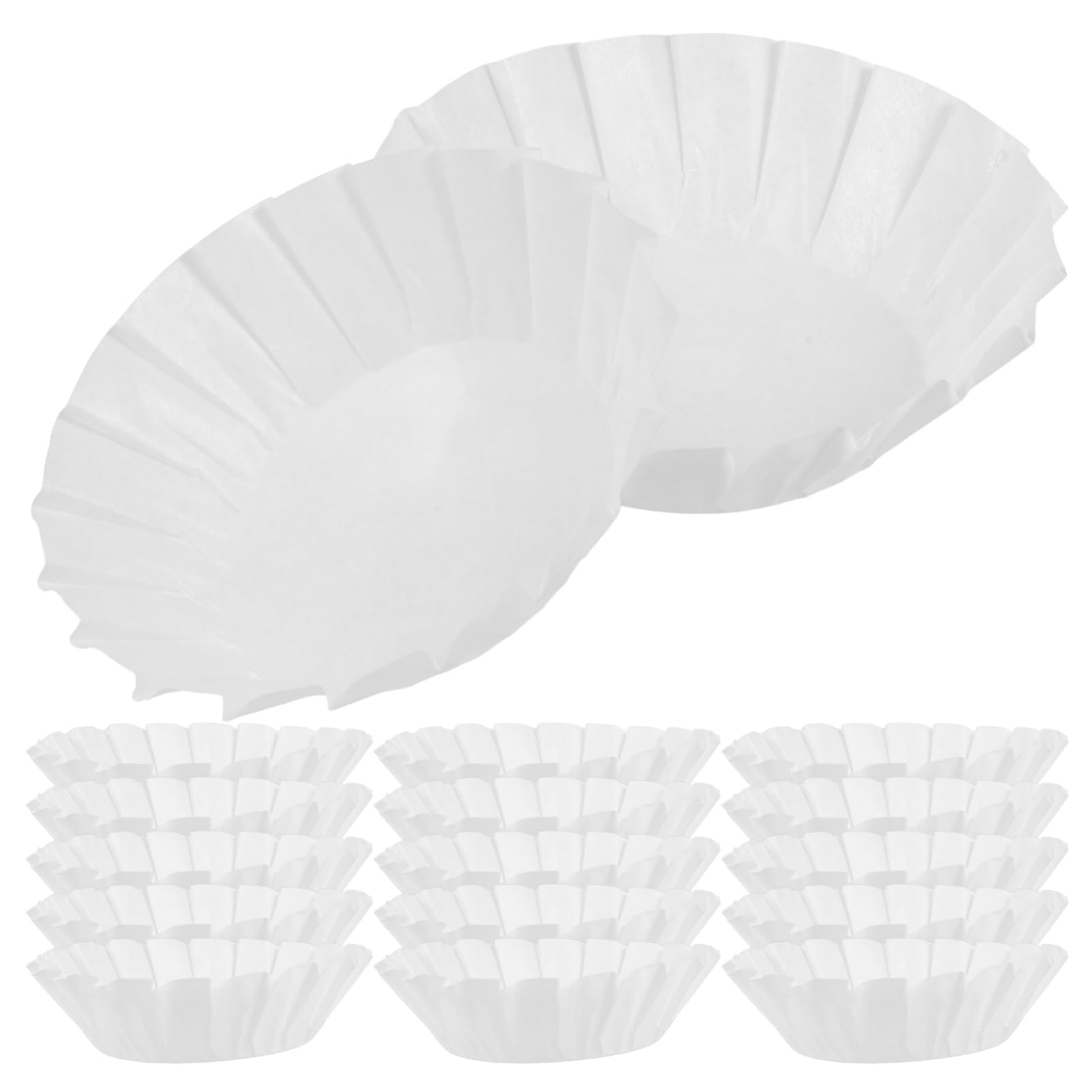 Zerodeko 5 Sätze Basque Kuchen Papierförmchen Ölresistente Cupcake Halter Für Hochzeit Party Shower Backbecher Für Desserts Und Kleine Kuchen 50 Stück * 5