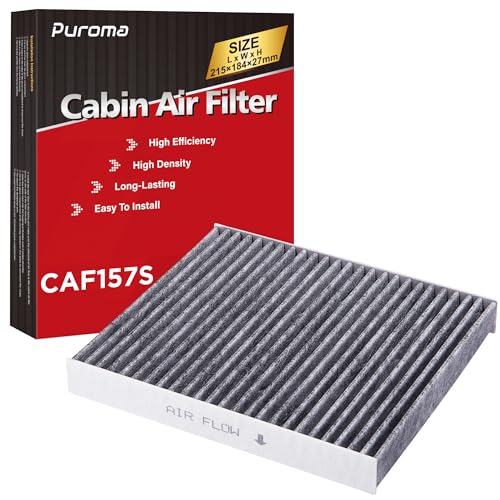 Puroma 1 Pack Cabin Air Filter with Activated Carbon, Replacement...