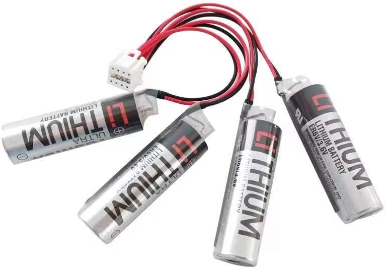 Miniatura 3 de Batería ER6V/3.6V para Yaskawa HW0470360-A Motoman Robot Battery ER6V-4 8000mAh (1 paquete)