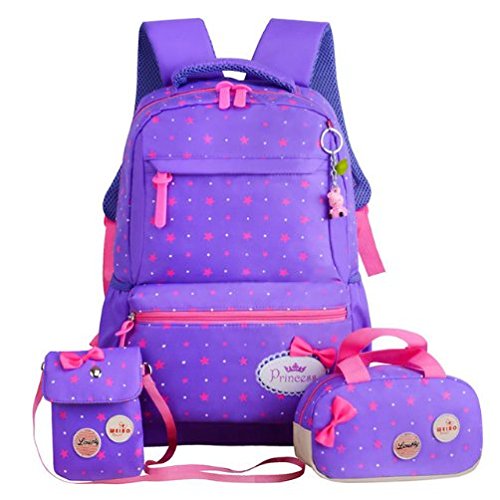 Imported And New Creative waterproof school Purple bags Amazon.in Fashion