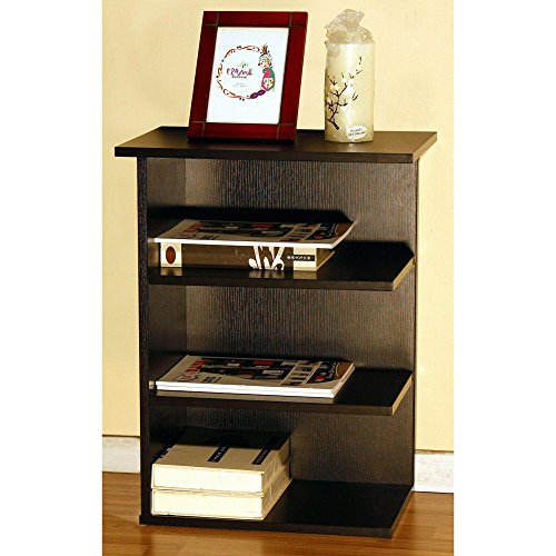 HomeConcept 11451 Magazine Rack Chairside End Table Red Cocoa By By Home Concept
