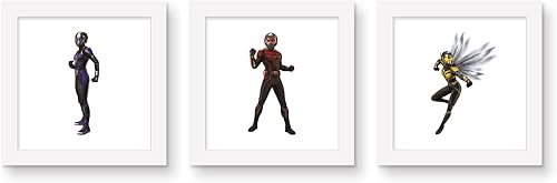 Trends International Gallery Pops Marvel Ant-Man and the Wasp Quantumania - Heroes Wall Art Bundle 3-Pack