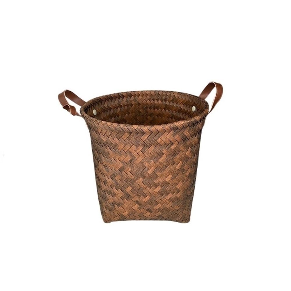 Basket Storage Box Kitchen bedroom Accessories 4pcs Imitation Rattan Woven American Woven Sundries Dirty Clothes Snacks Toys