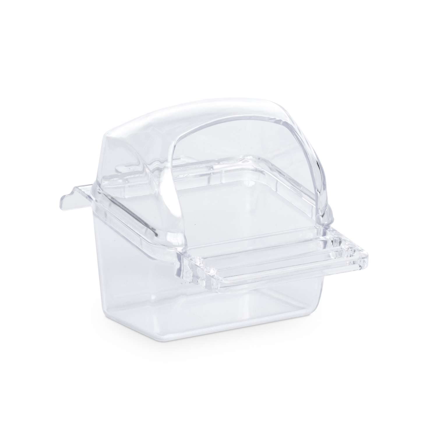 Prevue Pet Products BPV1219 1-Card Hooded Bird Cage Plastic Cup, Colors Vary