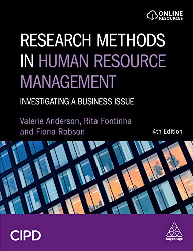  Research Methods in Human Resource Management: Investigating a Business Issue (English Edition) Gratuit