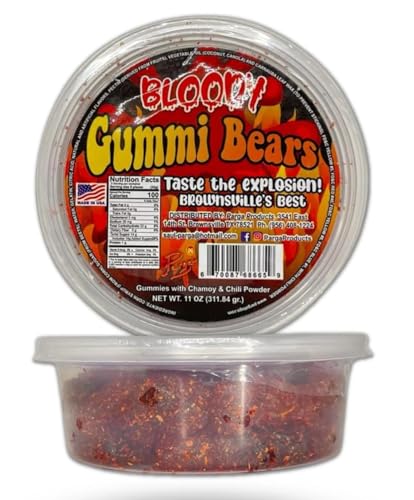 Bloody gummy bears mexican dulces enchilados 311 g miniatura 1