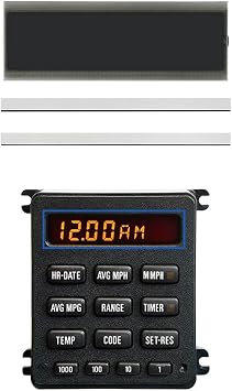 Display Compatible with BMW E28 E30 13 Button OBC On Board Computer 318i 325i 535i M3 M5