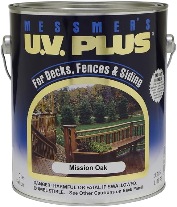 1 Gal Messmer's MS-613-1 Mission Oak U.V. Plus Oil Based Penetrating Wood Finish