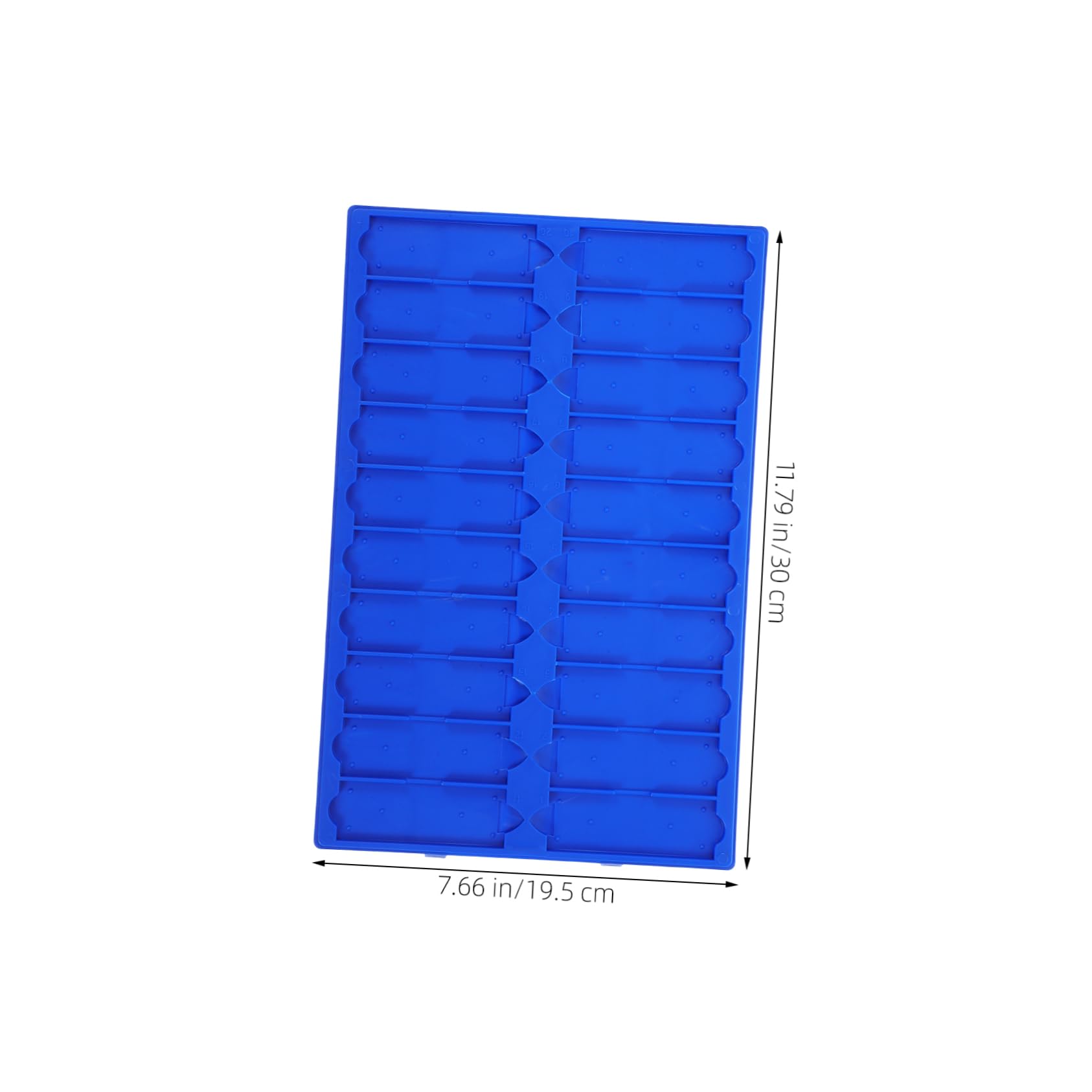 CHILDWEET 4pcs Capacity Microscope Slide Holder Plastic Storage Tray for Organized Slide Collection Includes and Trays for Lab and Educational Use