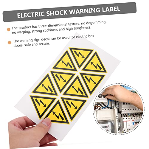 Autocollants de sécurité électrique pour éviter les accidents de machine
