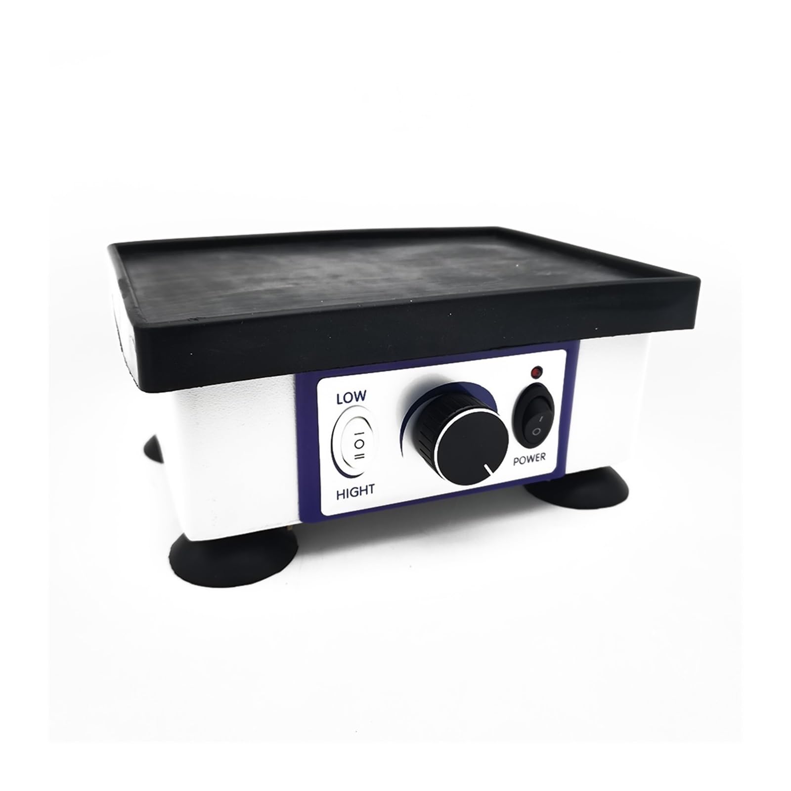 Oscillatore for gesso dentale Attrezzatura for laboratorio odontotecnico Macchina for scuotimento del for vibrazione moo Per uso fai da te(Brown)