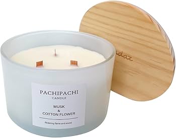 【⑤】　アロマキャンドル Amazon.co.jp: dadaz アロマキャンドル パチパチキャンドル 木芯