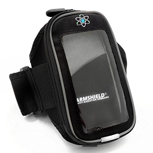 Armshield The Anti-Radiation Sports Workout Running Armband Cell Phone (Large) fits Phones up to 6