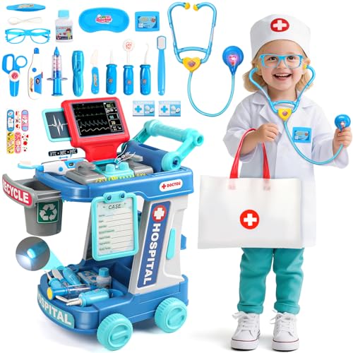 Fajiabao Doctor Kit with Medical Cart