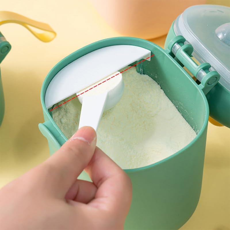 Cartoon Dinosaur, Milk Powder, Large Capacity, Double-Layer Thickened, Storage Container — view 7