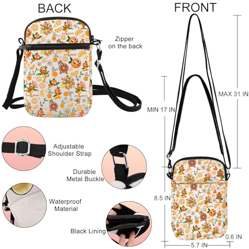 G2TUP Sunshine Bird Crossbody Bag Sunshine Bird Lover Gifts Cartoon Bird Shoulder Bag2