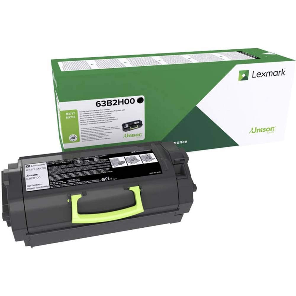 Lexmark Black 63B2h00 Toner Cartridge Original