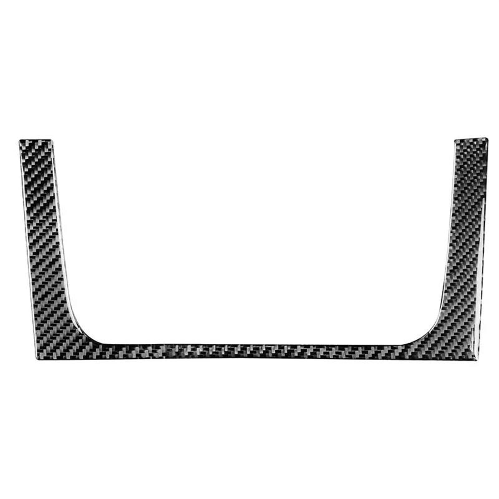 Car Stickers Panel Sticker for Mercedes for Smart 451 for Fortwo CD Radio Panel Decoration Out Frame Inteior Accessories