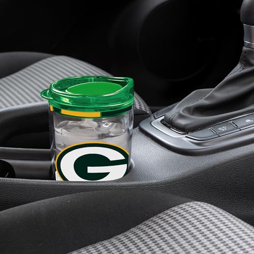 Image of Rico Industries NFL Football Double Wall Classic 16oz Or 20oz Tritan Tumbler W Lid