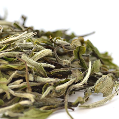 Teavivre Organic White Peony (Bai MuDan) Tea Loose Leaf Chinese White Tea (1.75oz   50g)