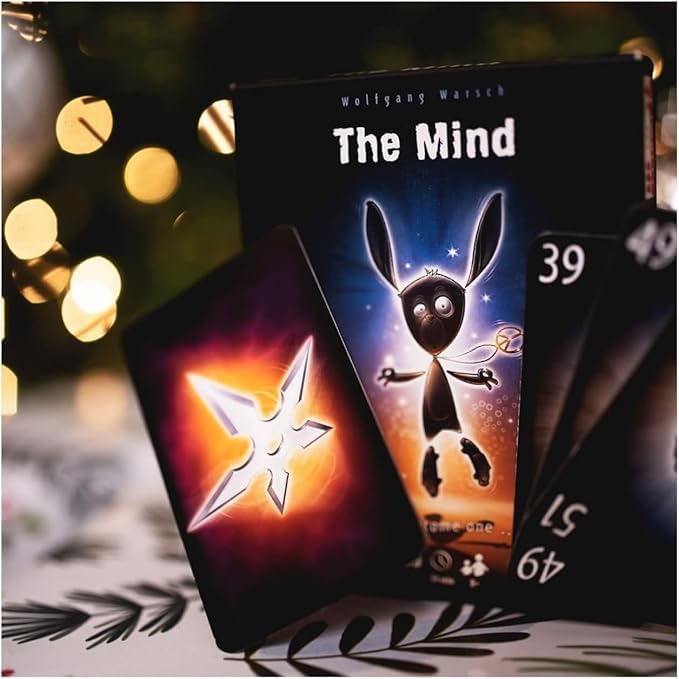 Image of The Mind Card Game, Award-Winning Cooperative Party Game for 2-4 Players, Silent Communication Challenge, Strategy and Teamwork, Ages 8+