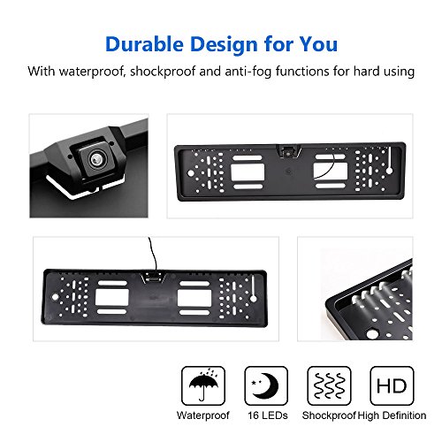 Telecamera Posteriore di Auto Pagina della Targa