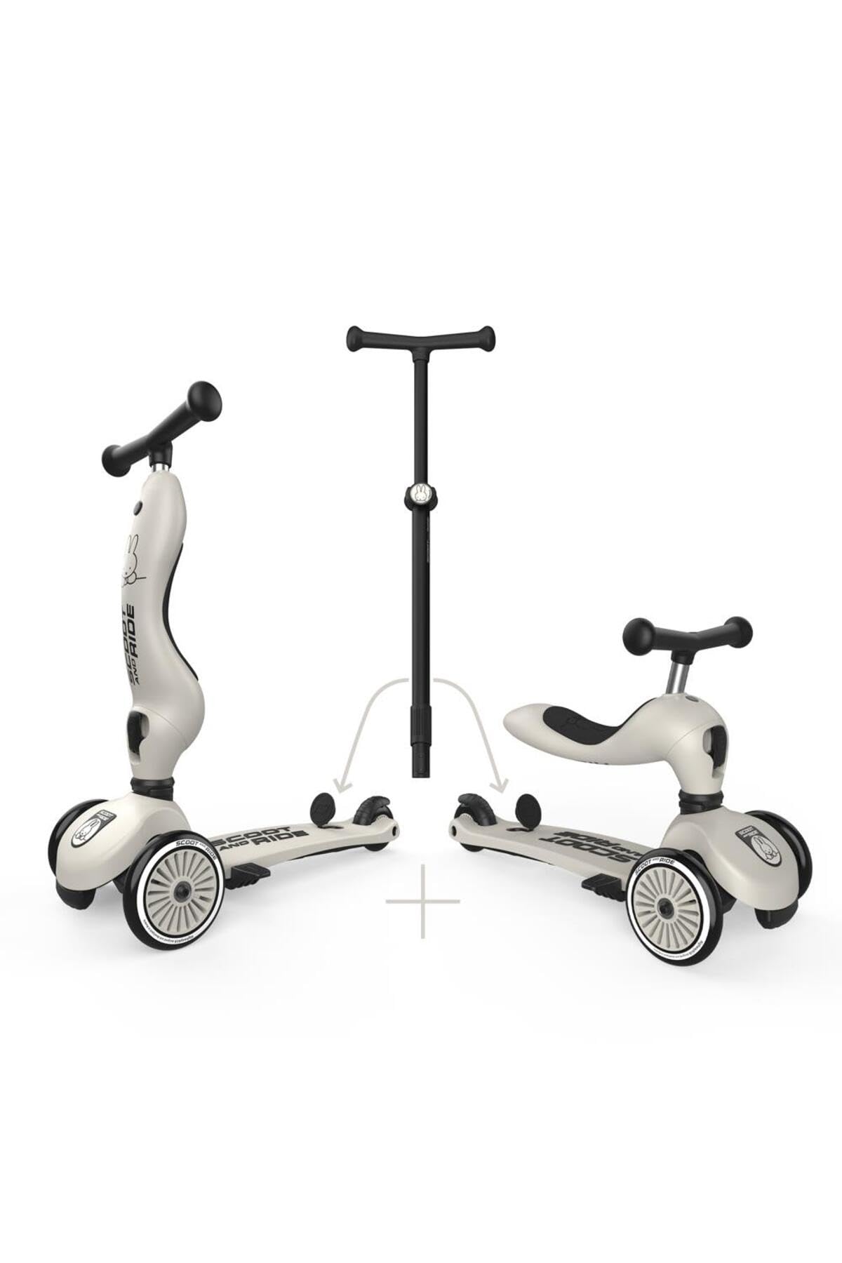 Highwaykick 1 Push and GO | Miffy Kollektion – 2-in-1 Lauflernhilfe und Kickboard