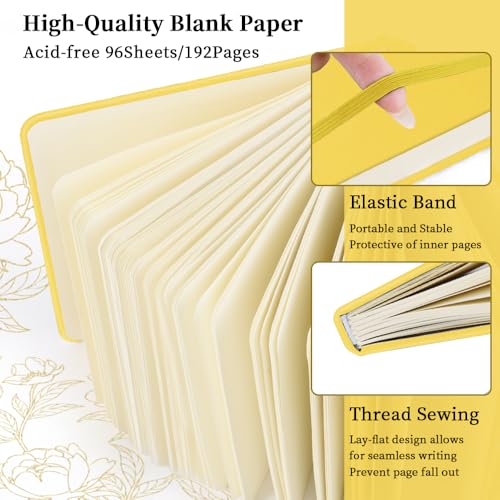 Image of 5x5 Pocket Sketch Book,80gsm Hardcover Art Sketchbook for Drawing Journal