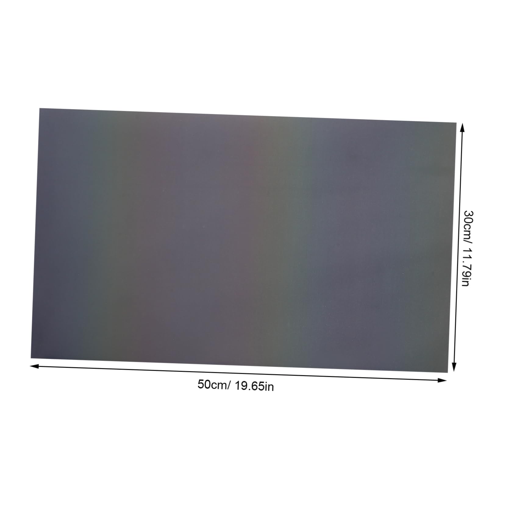 Beatifufu 1Sheet Glitter Heat Transfer Vinyl Iron Film for Clothes Soft Texture Easy to Cut for T Shirts Shoes and Crafts Rainbow Design Durable and Practical