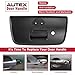 AUTEX 81575 Tailgate Handle with Bezel Keyhole Lift Gate Rear Latch Textured Black Compatible with Frontier 2001 2002 2003 2004 Tailgate Handle