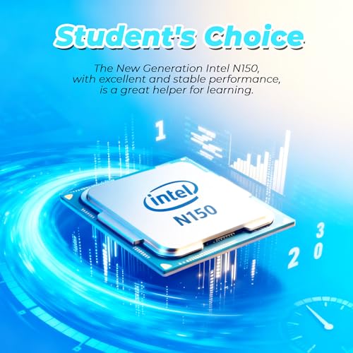 Image of HP Home and Student Essential Laptop • Office 365 & Copilot AI • Intel 4-Core CPU • 1.1TB Storage (1TB OneDrive and 128GB SSD) • 4GB RAM • Windows 11 w /o Mouse