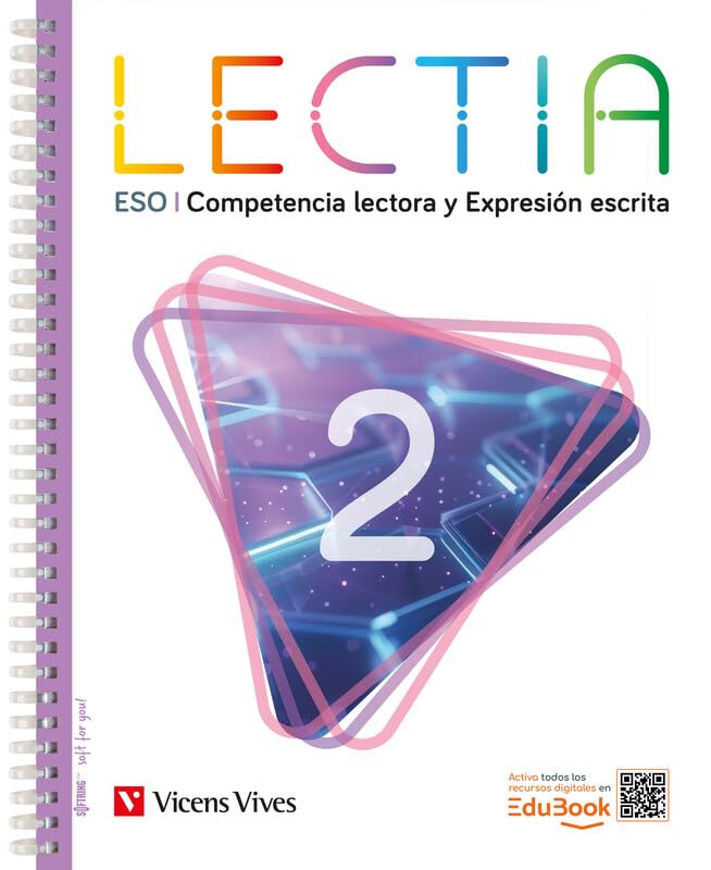 Vicens Vives – LECTIA 2 – Cuaderno de Comprensión Lectora para Secundaria – Mito, Romance y Anuncio Publicitario – Escritura Guiada, Gramática y Pensamiento Crítico – Acceso a Contenido Digital