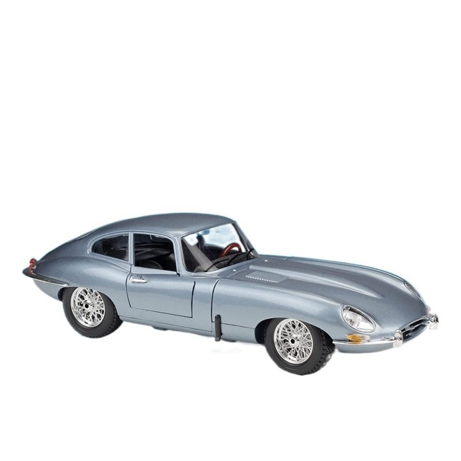 Modello in lega modello statico in metallo 1:18 per Jaguar E-Type Coupé | Modello di auto in lega