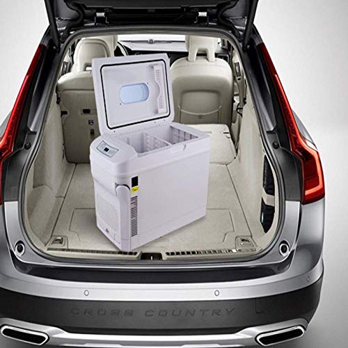 ZLSP Congelador de carro, refrigerador de carro portátil e compacto, incubadora de geladeira dual-co